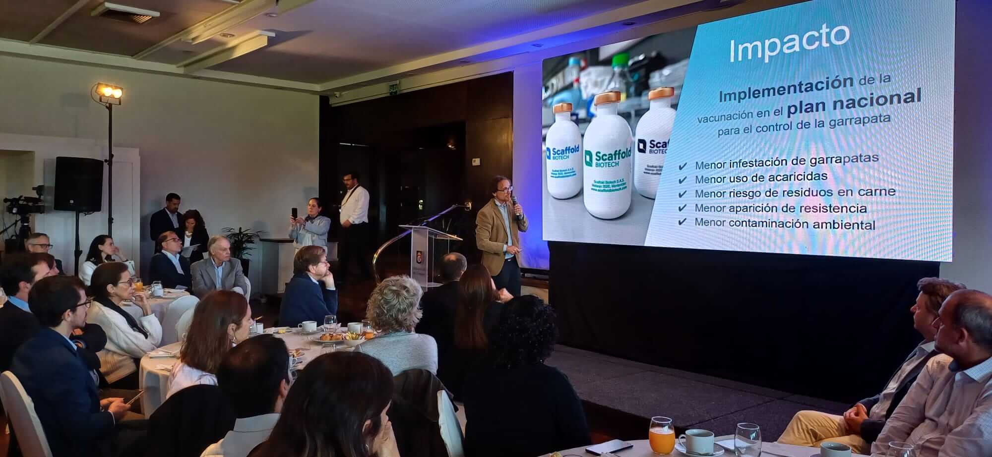Scaffold Biotech, desayuno de trabajo